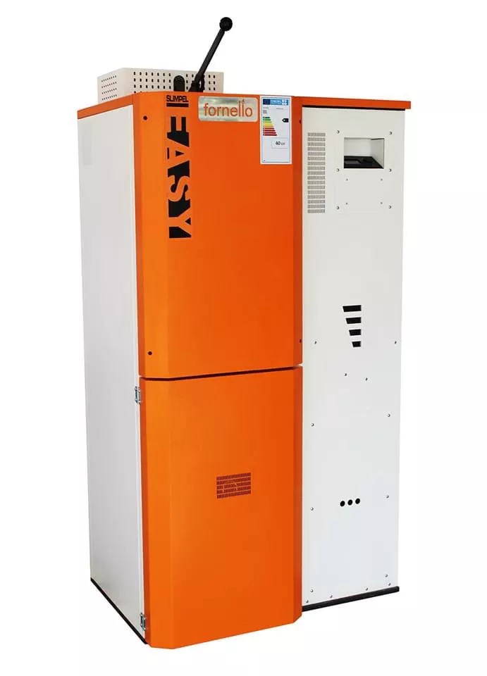 Centrala pe peleti Fornello Slimpel Easy 40 kw Centrala pe peleti Fornello Slimpel Easy 40 kw