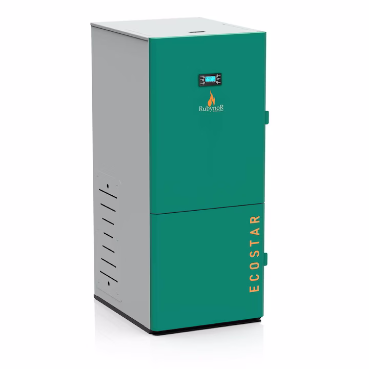 Centrala peleti compacta RubynoR Mareli SBN35 20-35kW Centrala peleti compacta RubynoR Mareli SBN35 20-35kW