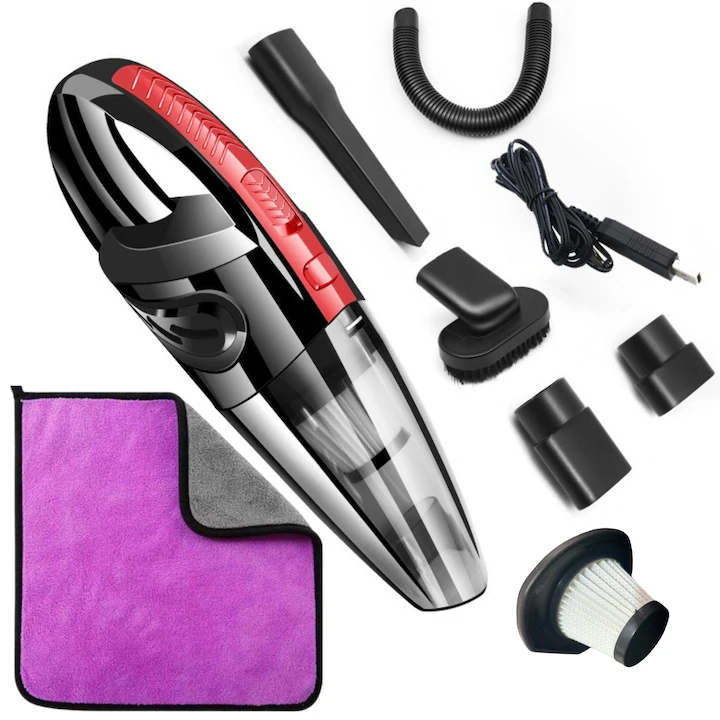 Aspirator de mana portabil cu acumultor Luxena AirPro1 Aspirator de mana portabil cu acumultor Luxena AirPro1