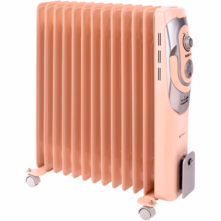 Calorifer electric cu ulei Daewoo, 2500 W