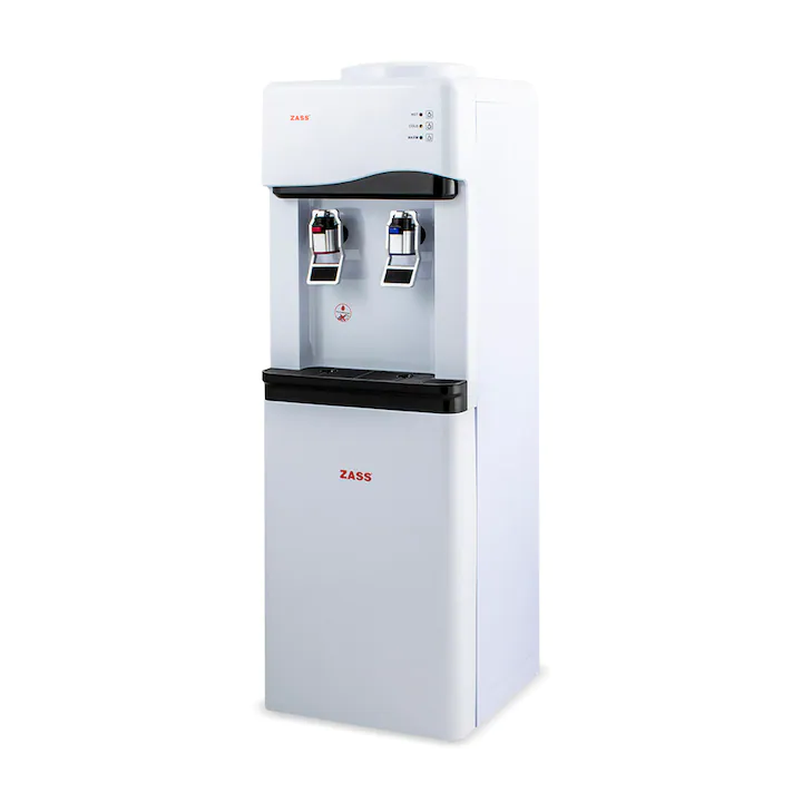 Dozator apa de podea Zass ZWD 02 CR cu compresor si minifrigider Dozator apa de podea Zass ZWD 02 CR cu compresor si minifrigider